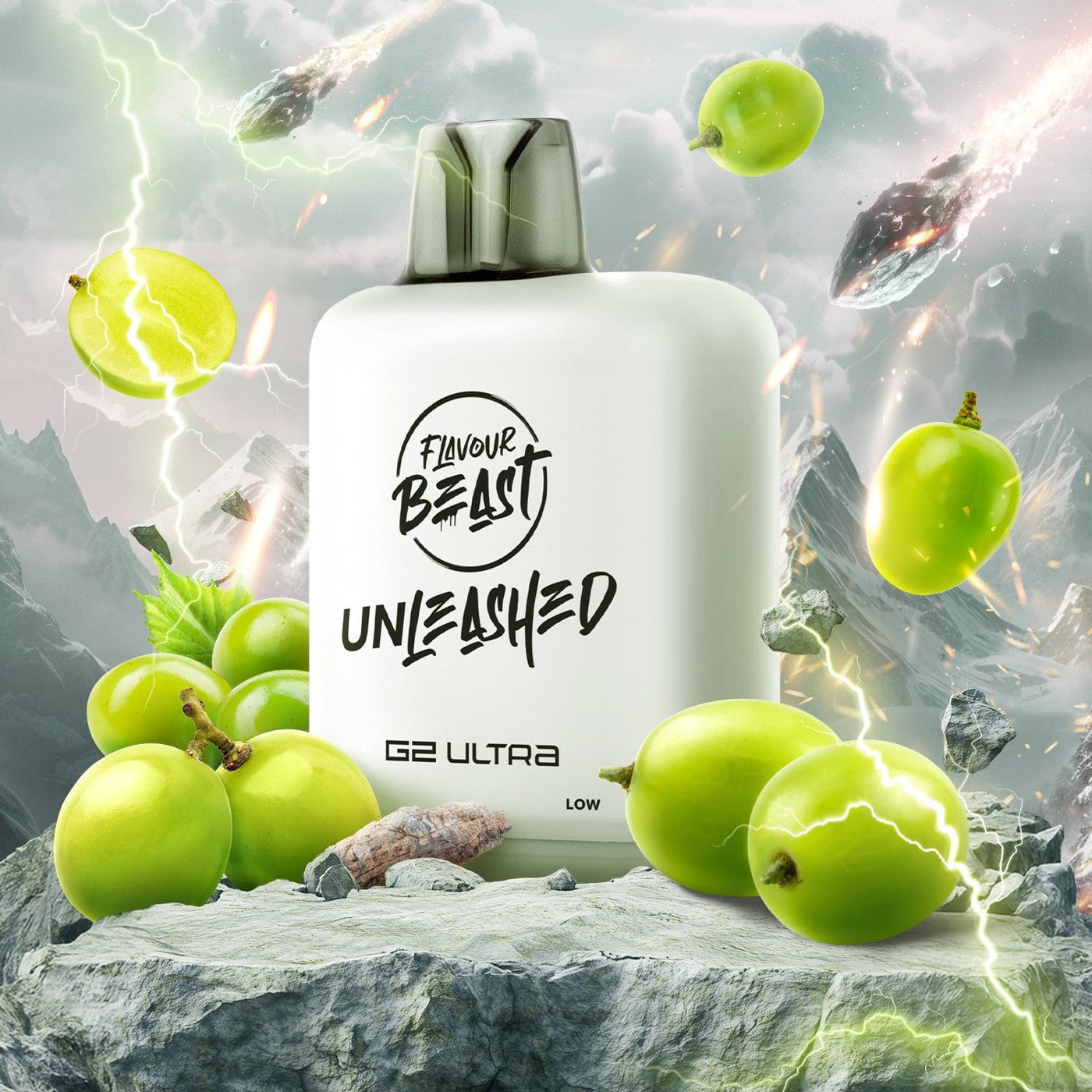 EPIC GREEN GRAPE LEVEL X UNLEASHED G2 ULTRA 50K POD