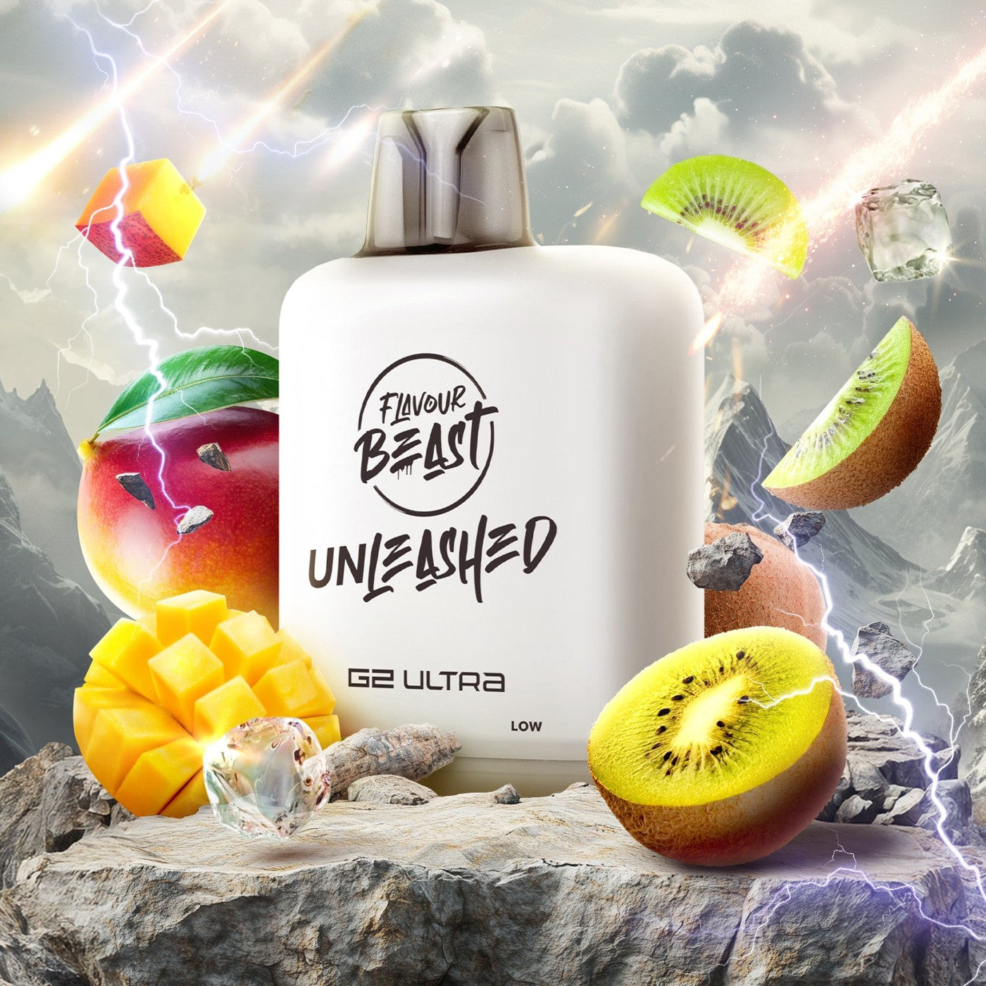 EPIC KIWI MANGO ICED LEVEL X UNLEASHED G2 ULTRA 50K POD