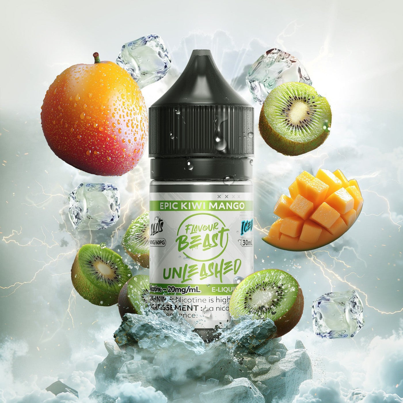 EPIC KIWI MANGO ICED FLAVOUR BEAST