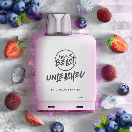 EPIC SOUR BERRIES LEVEL X UNLEASHED BOOST G2 32K POD