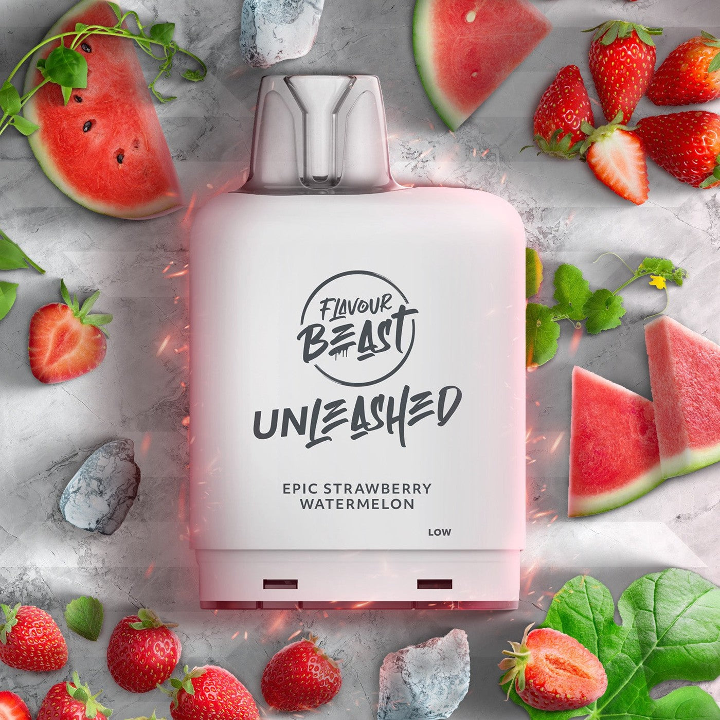 EPIC STRAWBERRY WATERMELON LEVEL X UNLEASHED BOOST G2 32K POD