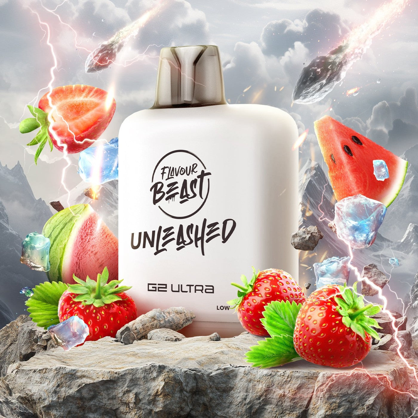 EPIC STRAWBERRY WATERMELON LEVEL X UNLEASHED G2 ULTRA 50K POD
