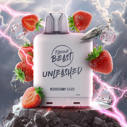 EPIC STRAWBERRY LEVEL X UNLEASHED BOOST G2 32K POD