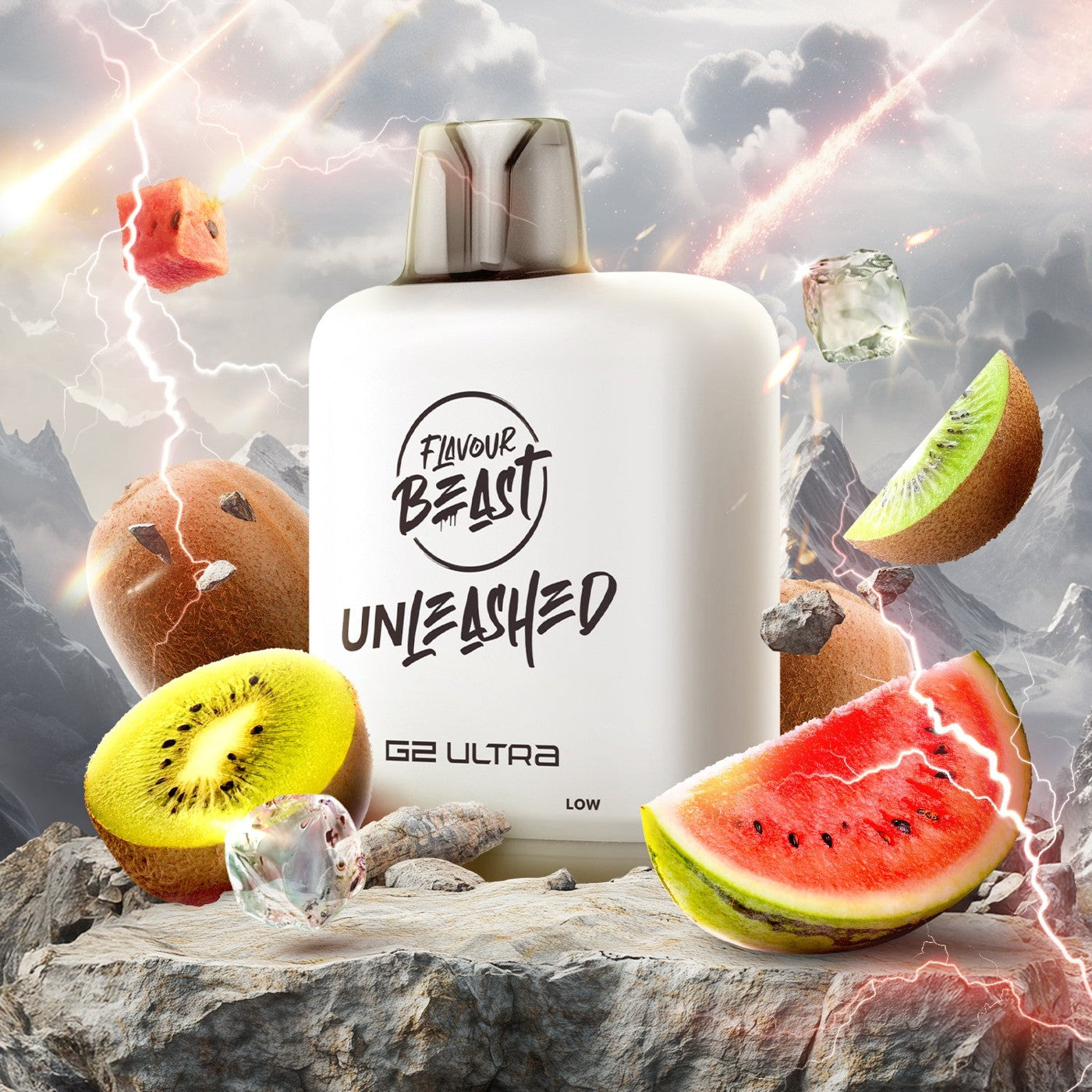 EPIC WATERMELON KIWI ICED LEVEL X UNLEASHED G2 ULTRA 50K POD