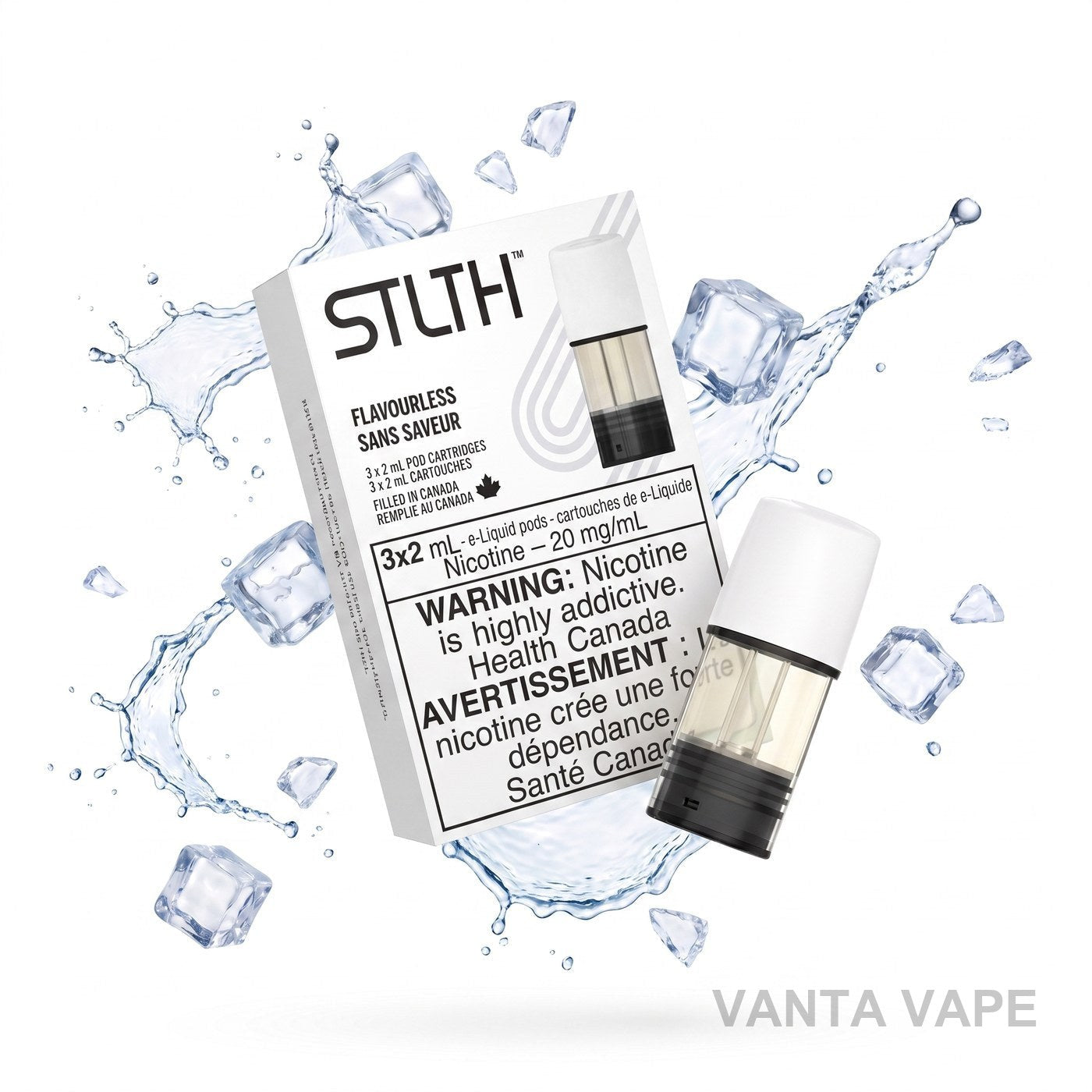 FLAVOURLESS STLTH POD PACK