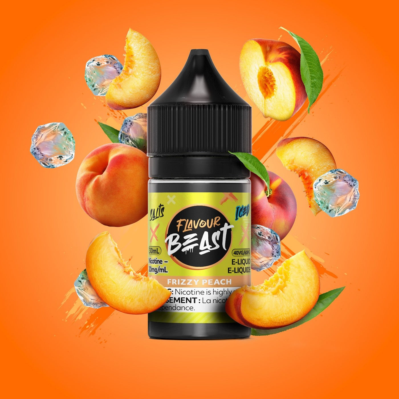FRIZZY PEACH ICED FLAVOUR BEAST