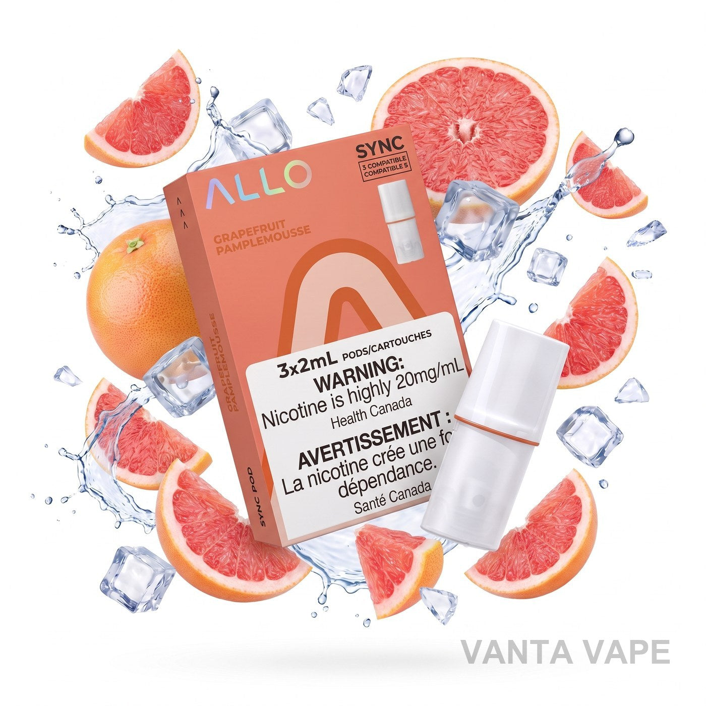 GRAPEFRUIT ALLO SYNC POD PACK
