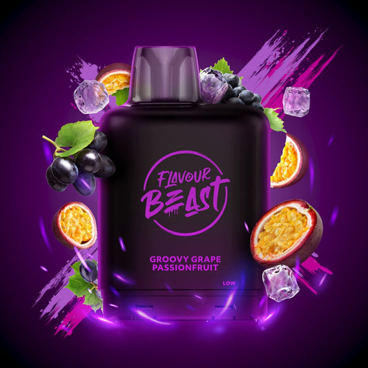 GROOVY GRAPE PASSIONFRUIT ICED LEVEL X BOOST G2 32K POD