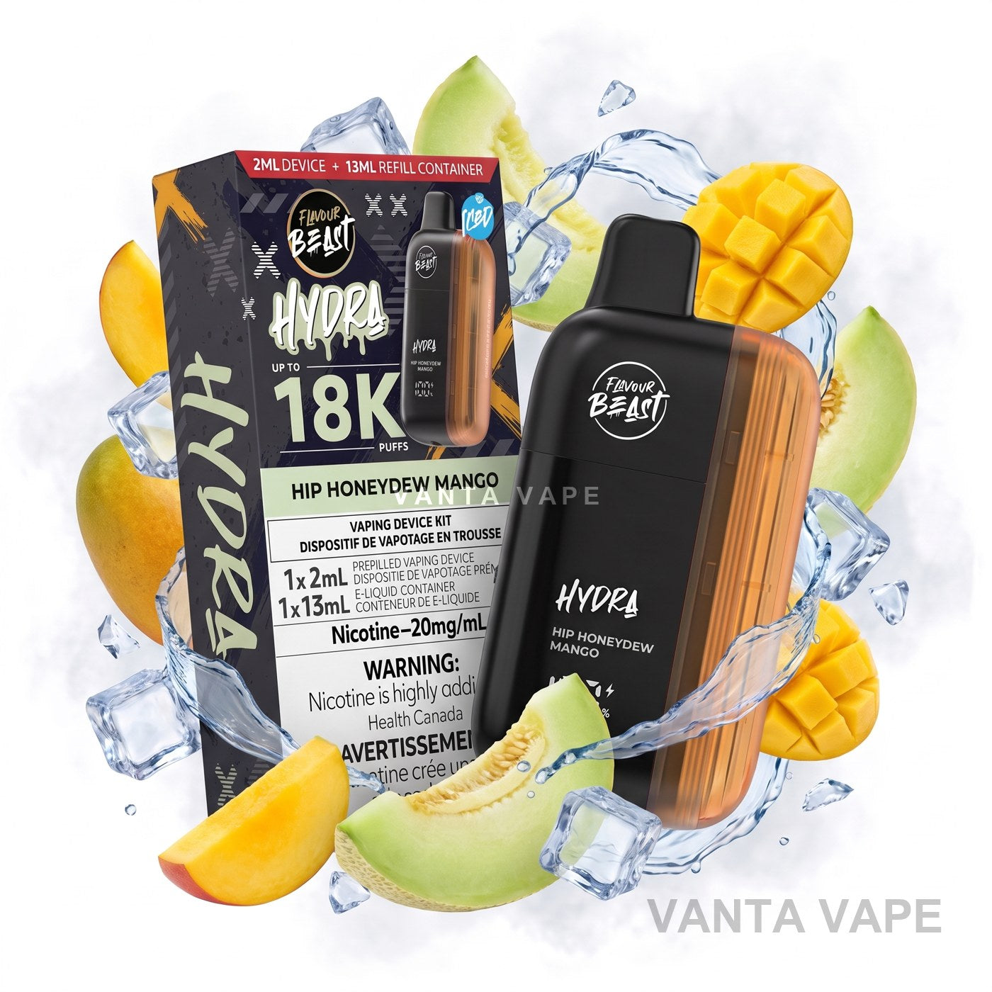 HIP HONEYDEW MANGO FLAVOUR BEAST HYDRA