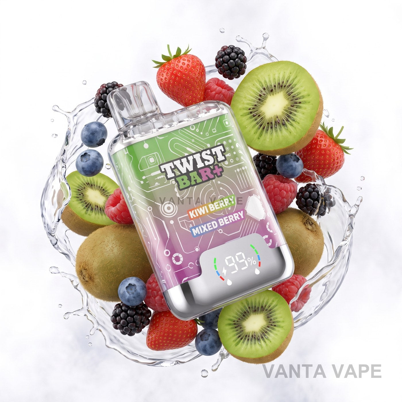 KIWI BERRY + MIXED BERRY TWIST BAR+