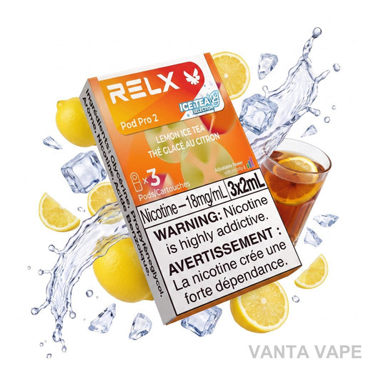 LEMON ICE TEA RELX PRO 2 POD PACK