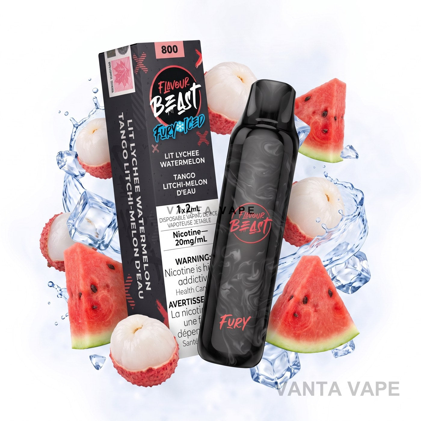 LIT LYCHEE WATERMELON FLAVOUR BEAST FURY