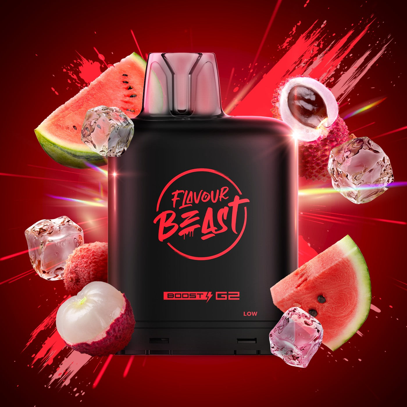 LIT LYCHEE WATERMELON LEVEL X BOOST G2 32K POD