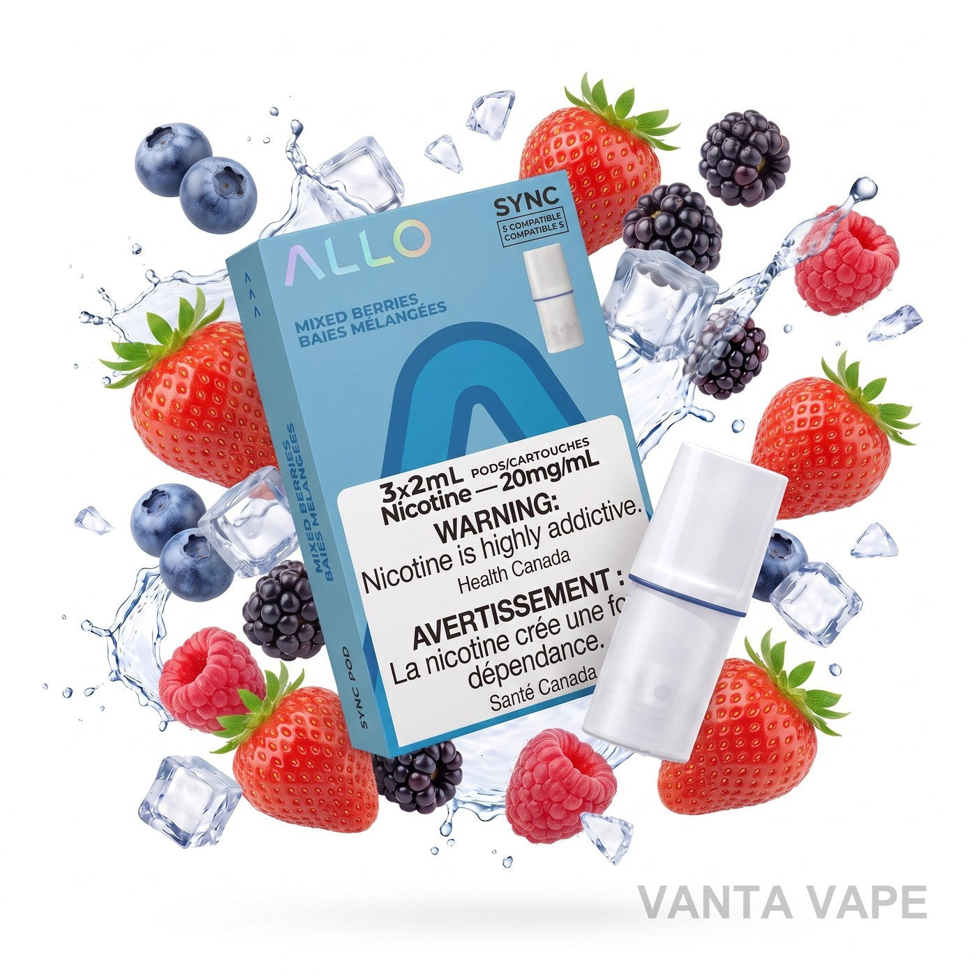 MIXED BERRIES ALLO SYNC POD PACK