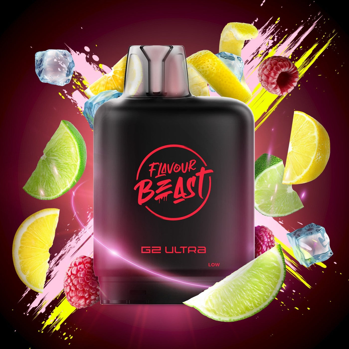 MTN CITRUS RASPBERRY (ICED) LEVEL X G2 ULTRA 50K POD