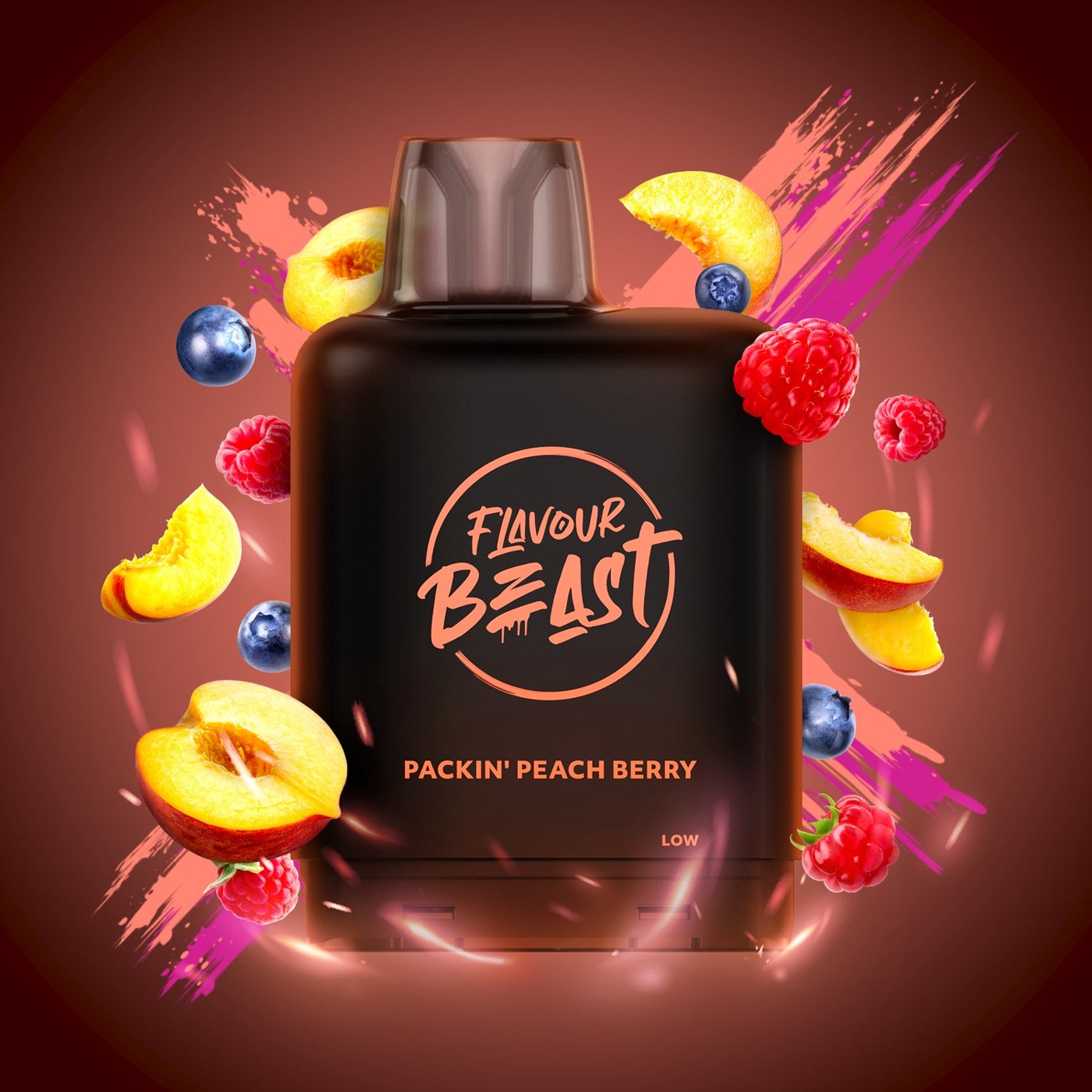 PACKIN' PEACH BERRY LEVEL X BOOST G2 32K POD