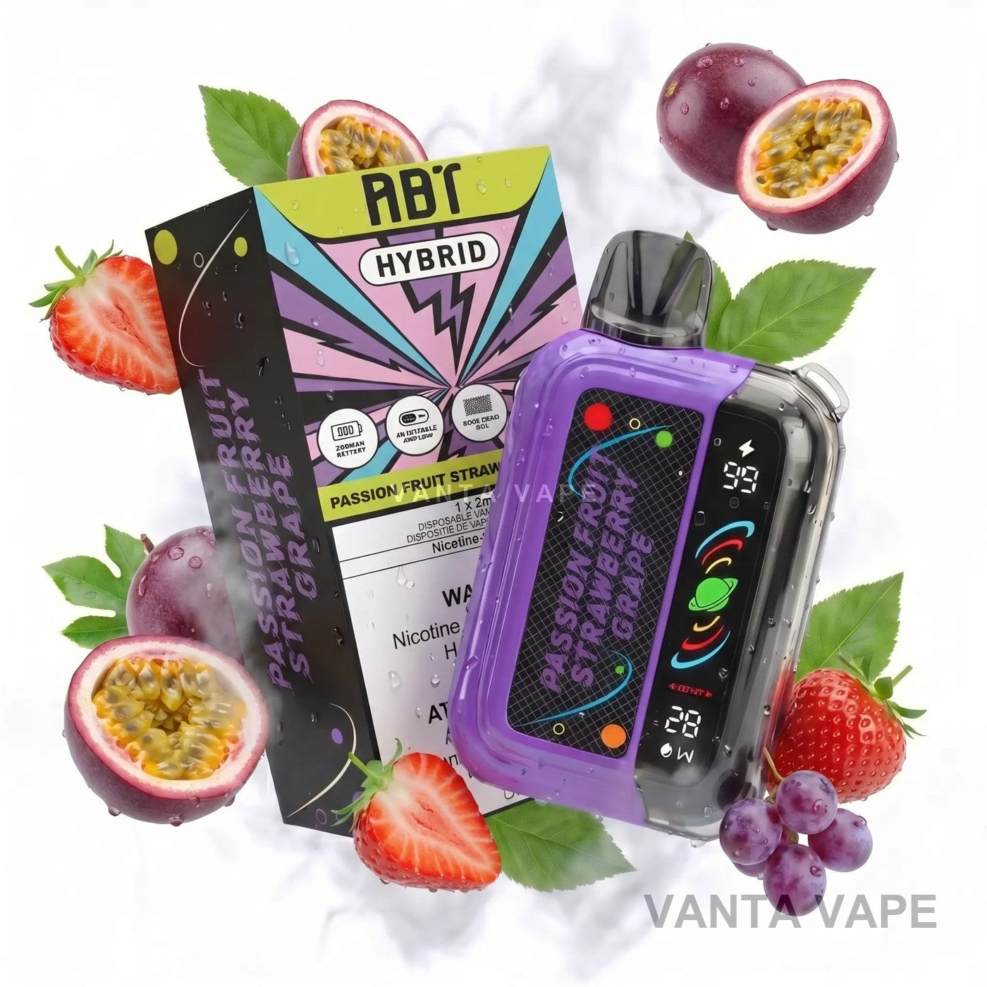 PASSION FRUIT STRAWBERRY GRAPE ABT HYBRID