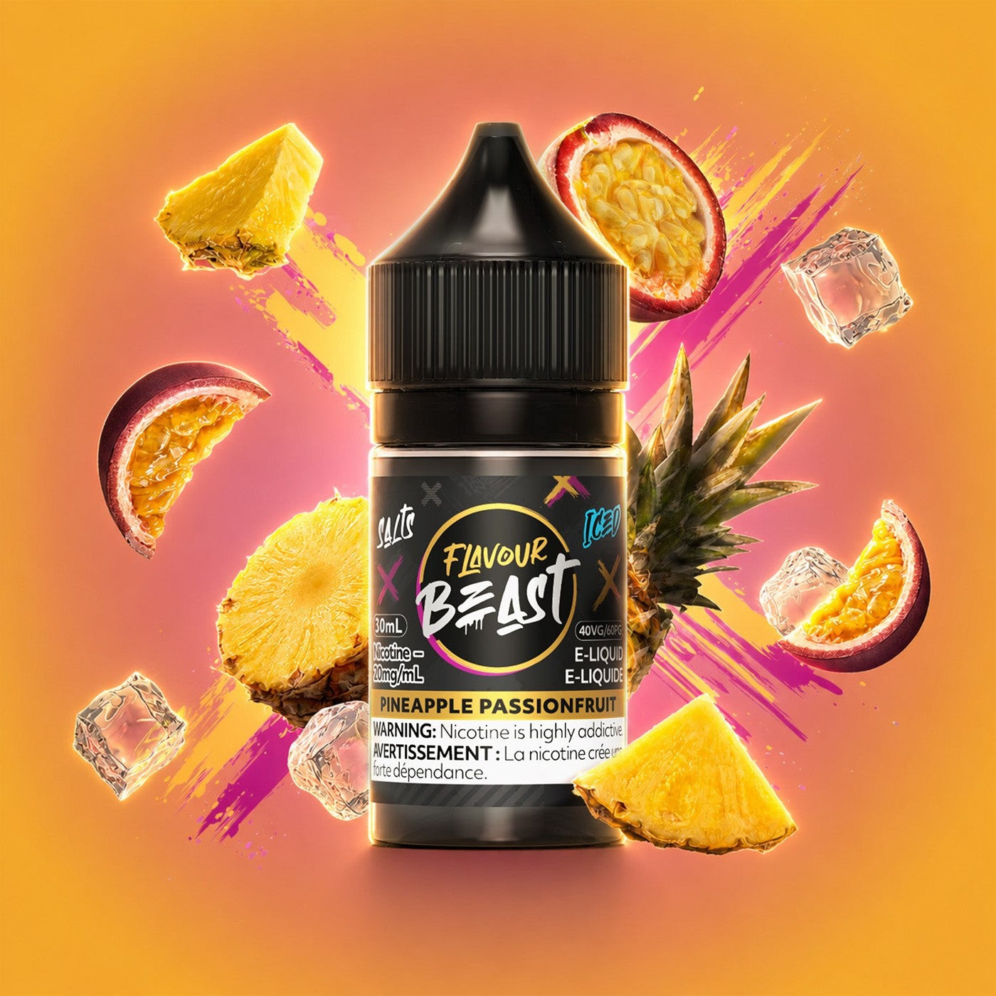 PINEAPPLE PASSIONFRUIT ICED FLAVOUR BEAST