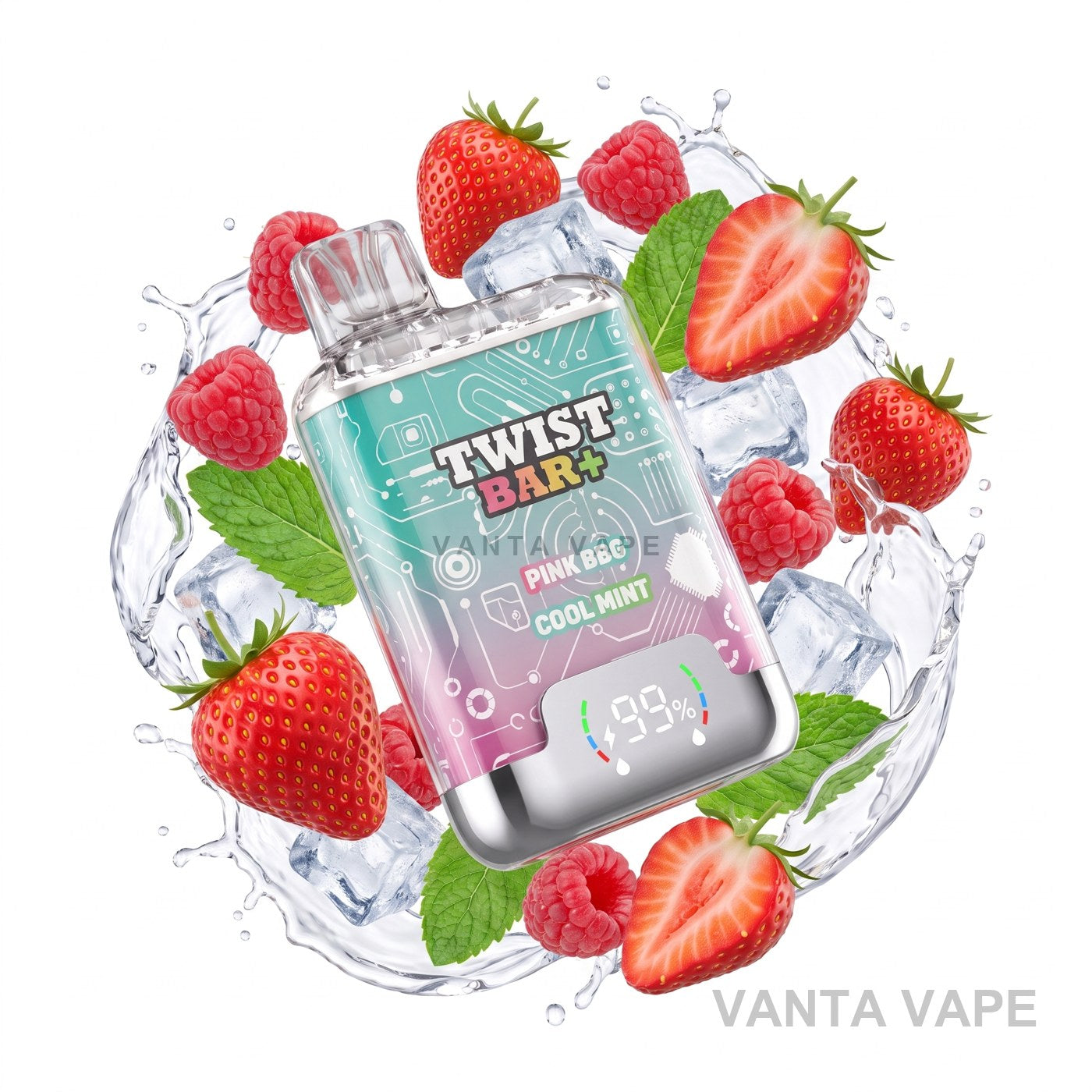 PINK BBG + COOL MINT TWIST BAR+