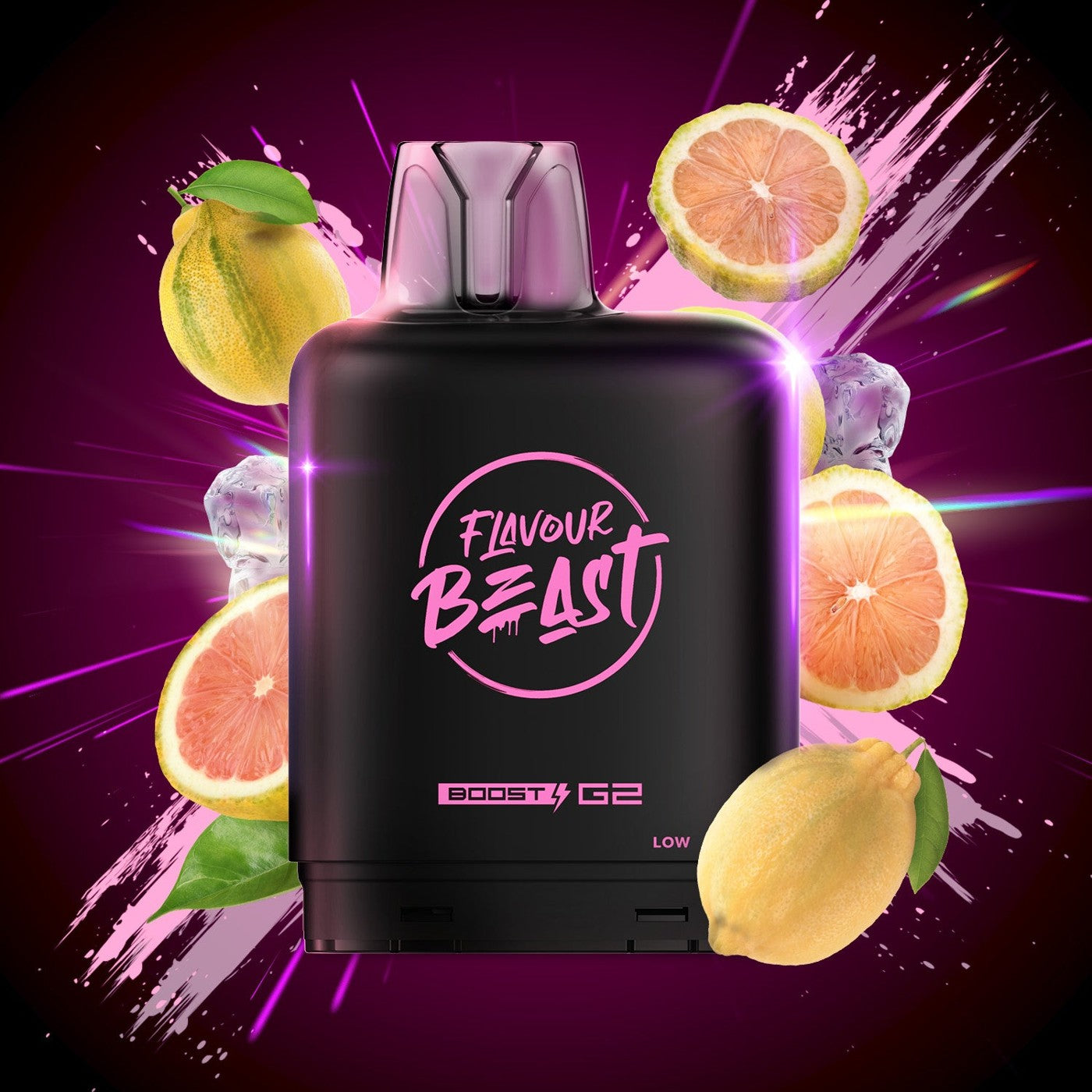 PINK BOMB (ICED) LEVEL X BOOST G2 32K POD