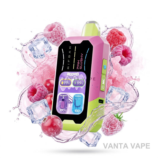 PINK SLUSHY RIFBAR MIXPRO 40K