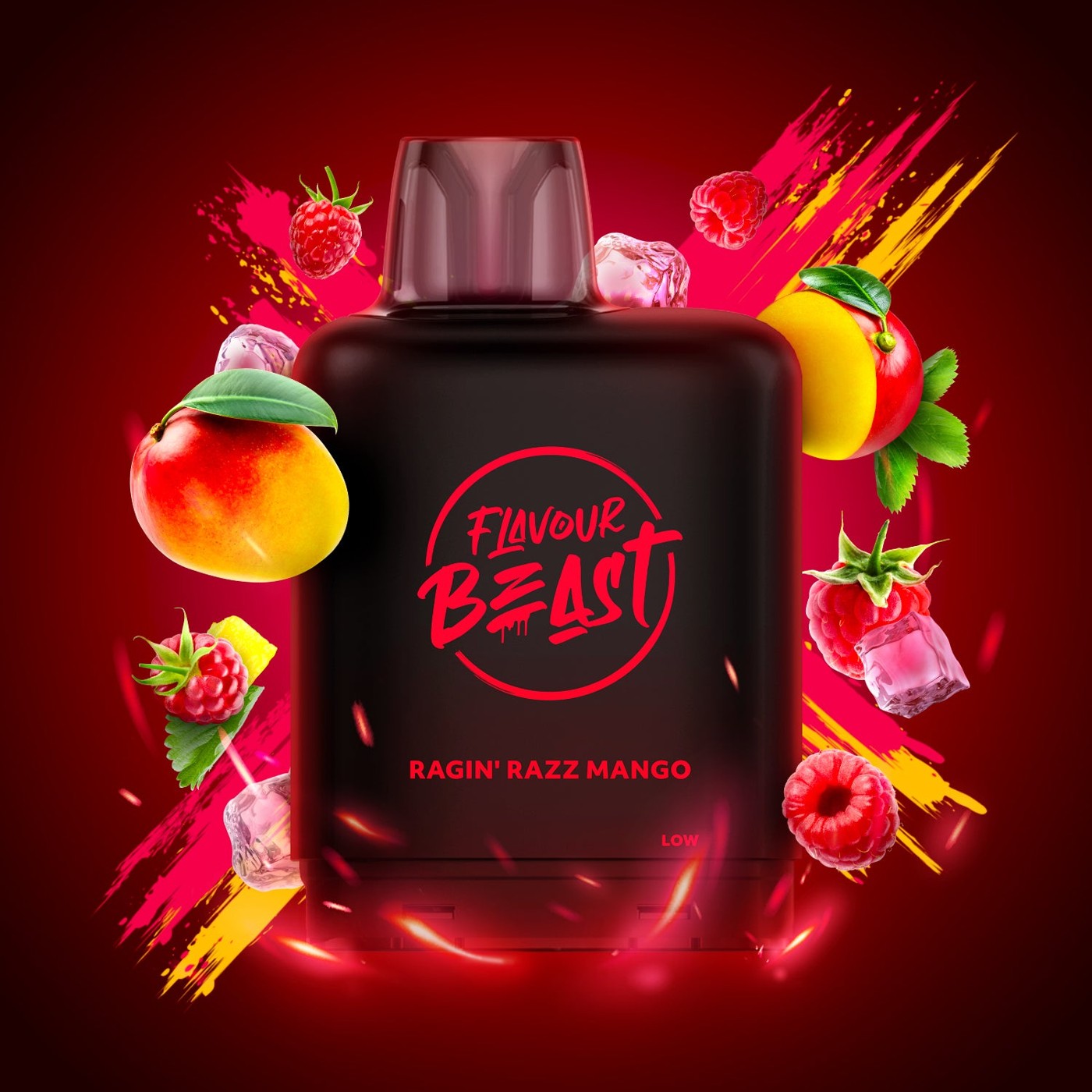 RAGIN' RAZZ MANGO ICED LEVEL X BOOST G2 32K POD