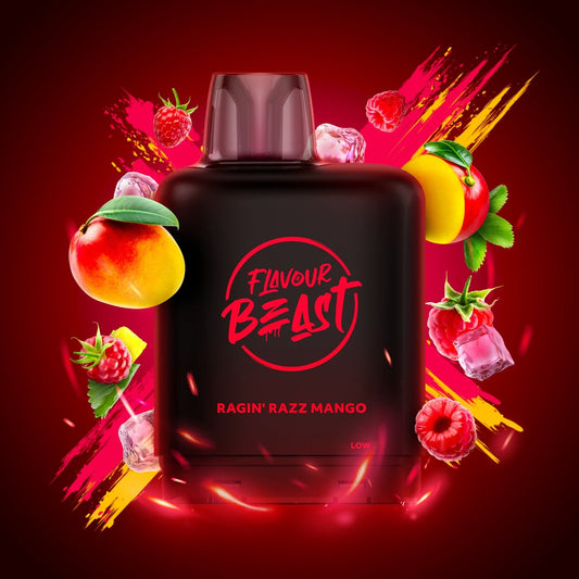 RAGIN' RAZZ MANGO ICED LEVEL X BOOST G2 32K POD