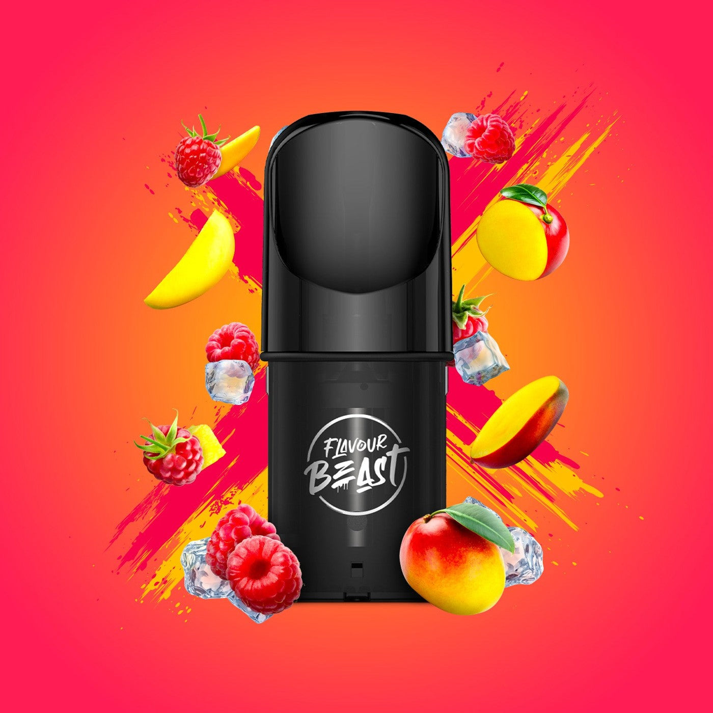 RAGIN' RAZZ MANGO ICED FLAVOUR BEAST POD PACK