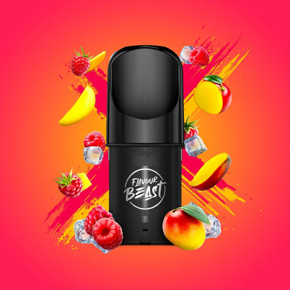 RAGIN' RAZZ MANGO ICED FLAVOUR BEAST POD PACK