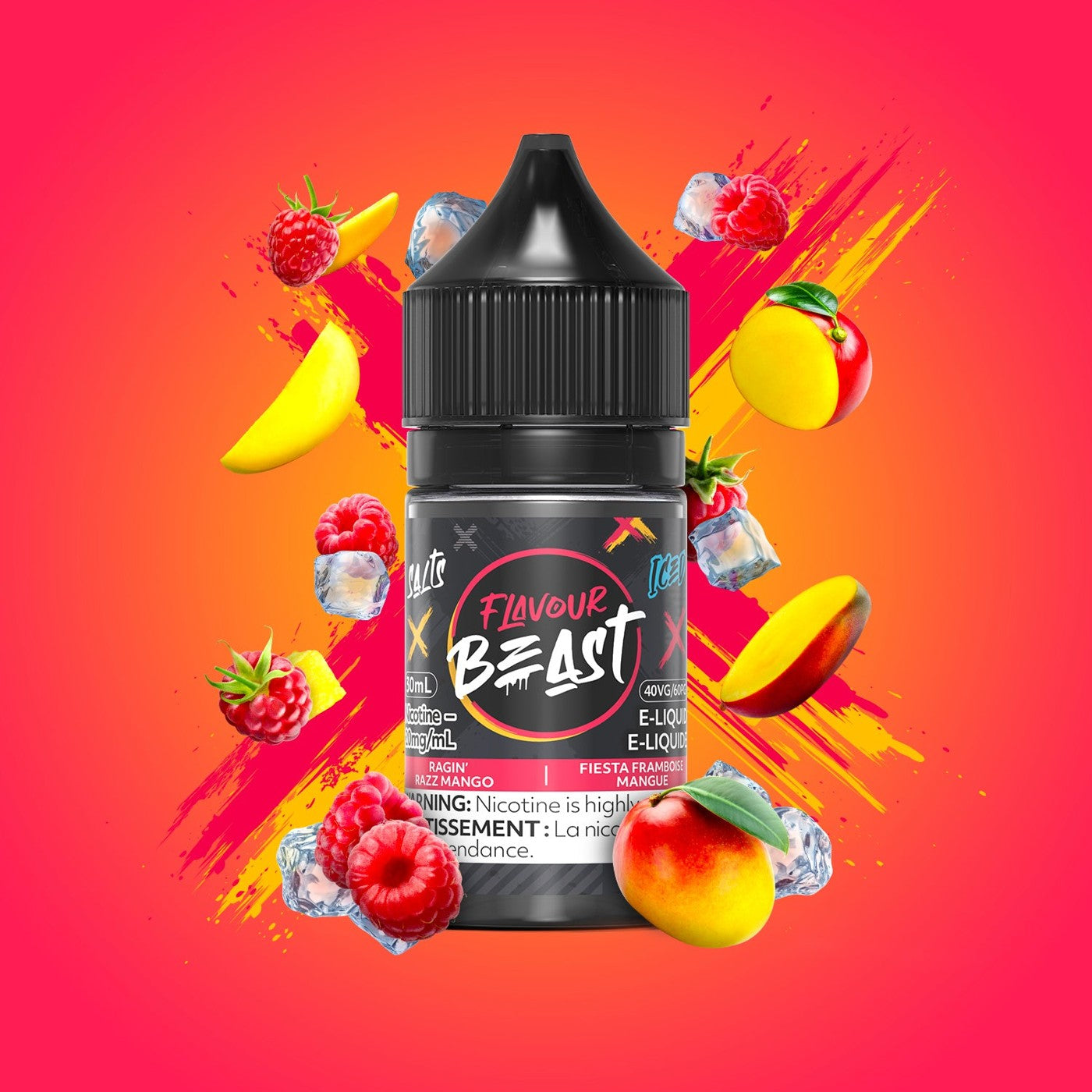 RAGIN' RAZZ MANGO ICED FLAVOUR BEAST