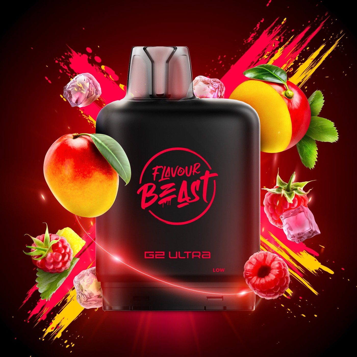RAGIN' RAZZ MANGO LEVEL X G2 ULTRA 50K POD