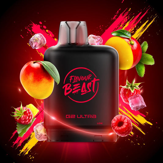RAGIN' RAZZ MANGO LEVEL X G2 ULTRA 50K POD