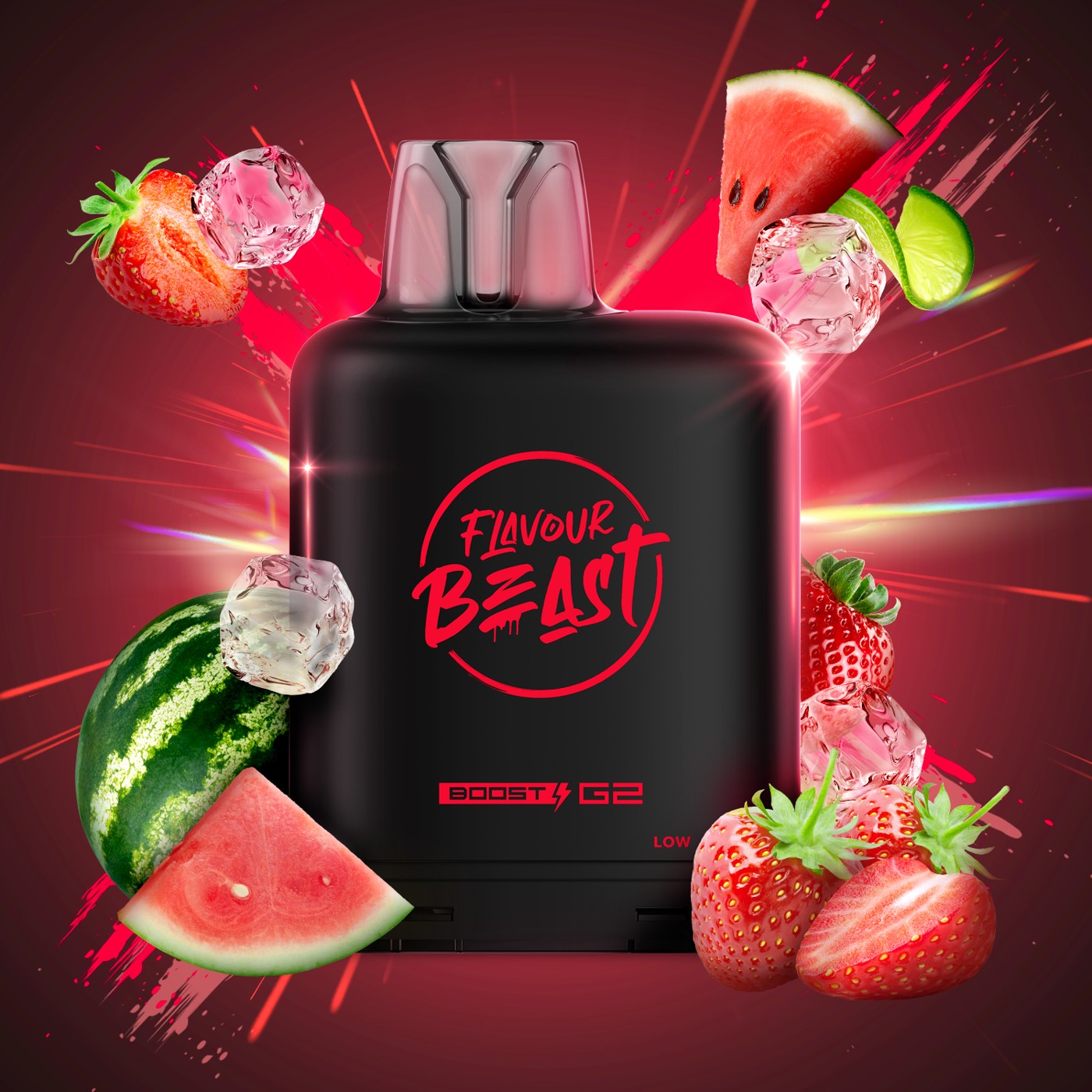 SAVAGE STRAWBERRY WATERMELON LEVEL X BOOST G2 32K POD