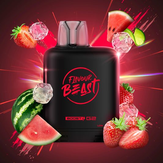SAVAGE STRAWBERRY WATERMELON LEVEL X BOOST G2 32K POD