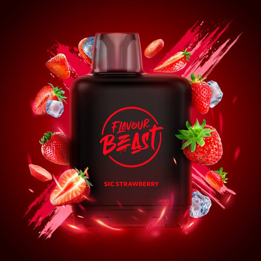 SIC STRAWBERRY ICED LEVEL X BOOST G2 32K POD
