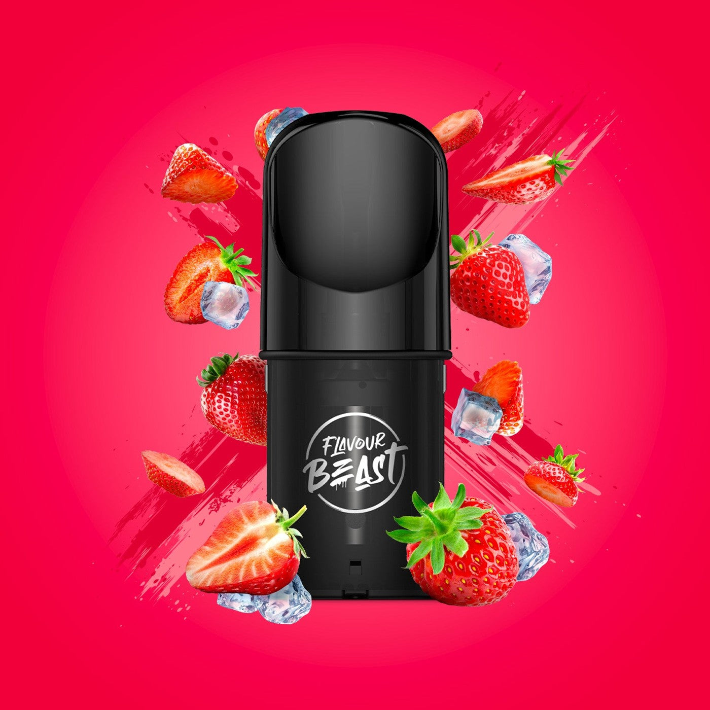 SIC STRAWBERRY ICED FLAVOUR BEAST POD PACK