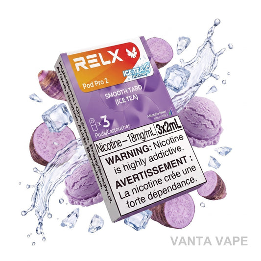 SMOOTH TARO (ICE TEA) RELX PRO 2 POD PACK