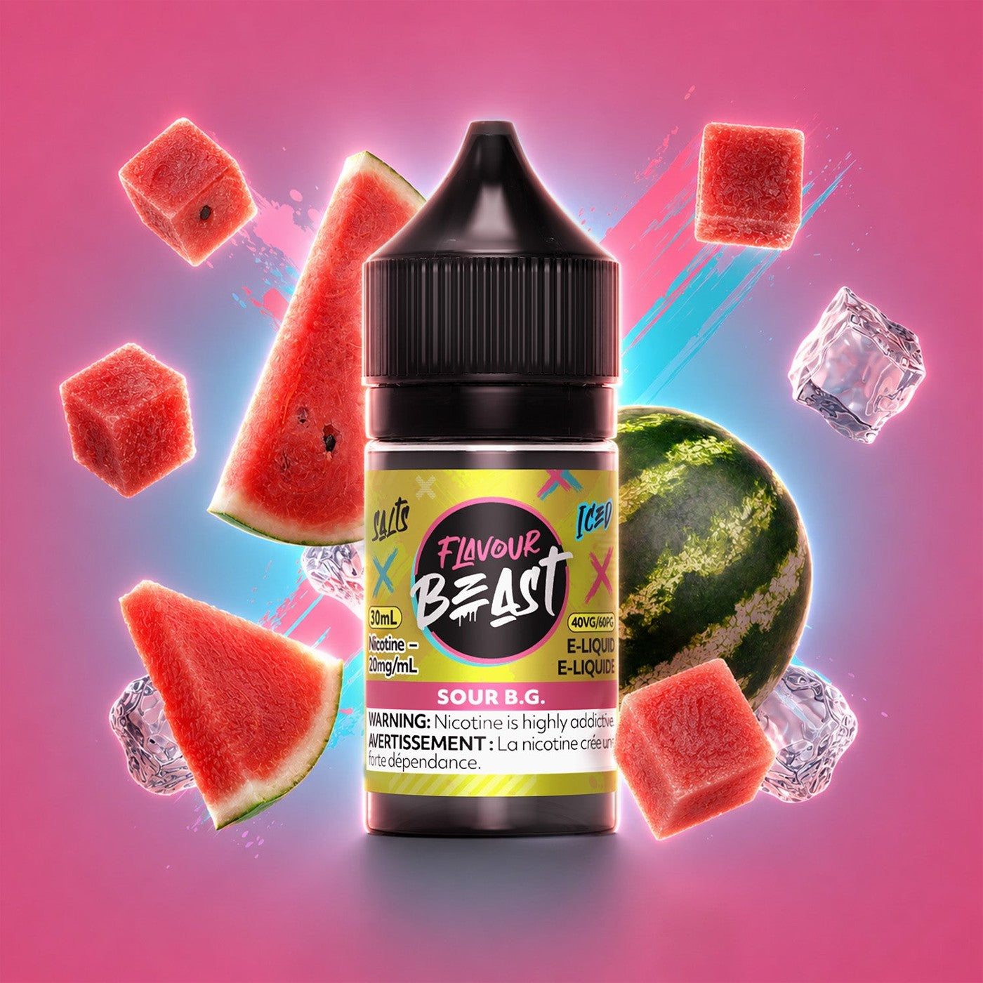 SOUR B.G. ICED FLAVOUR BEAST