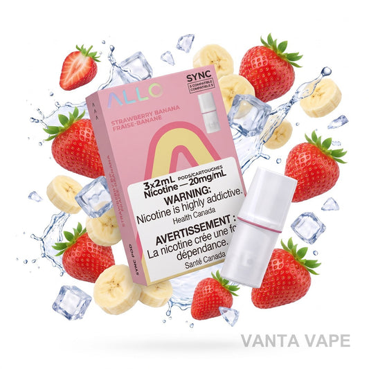 STRAWBERRY BANANA ALLO SYNC POD PACK