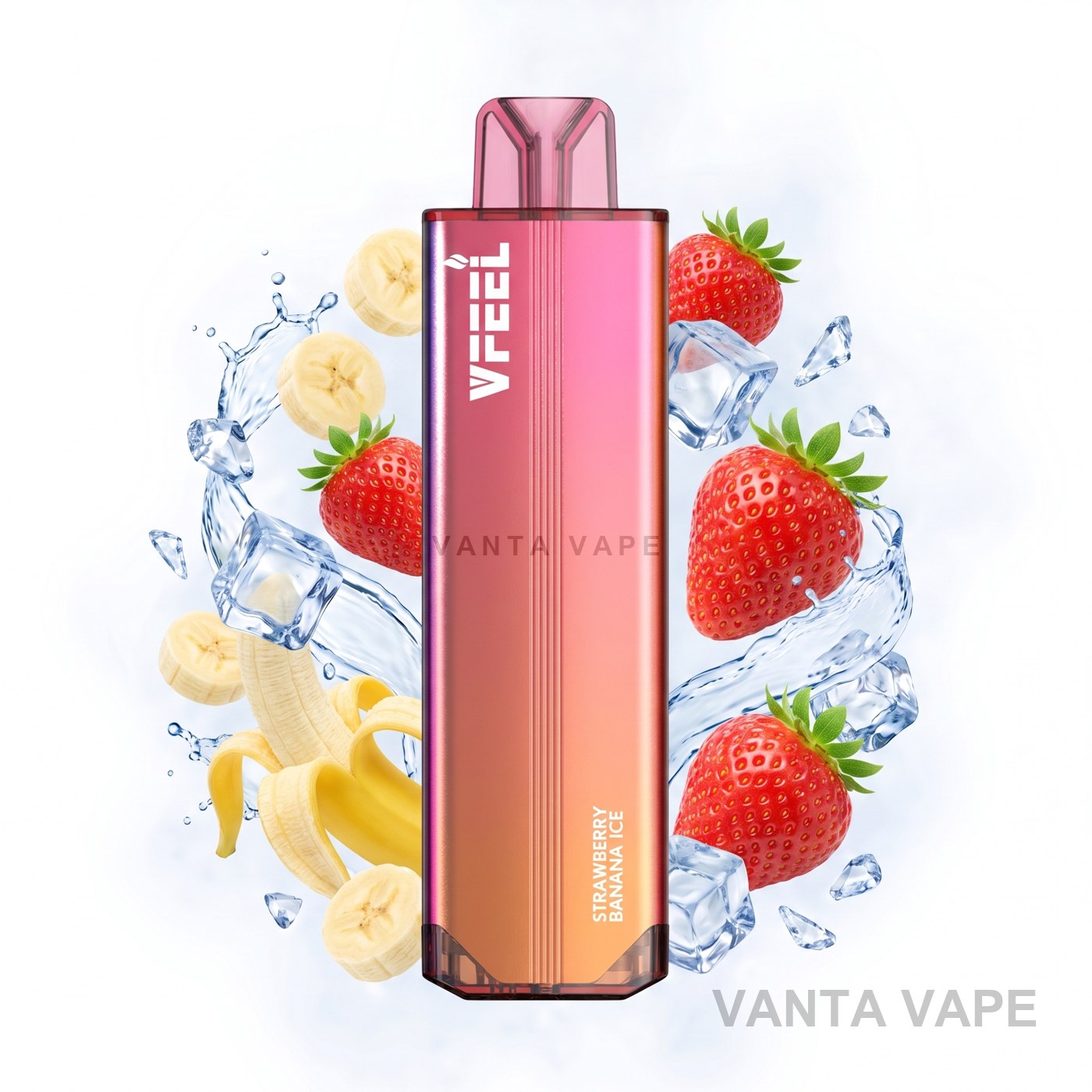 STRAWBERRY BANANA ICE VFEEL V1 6K