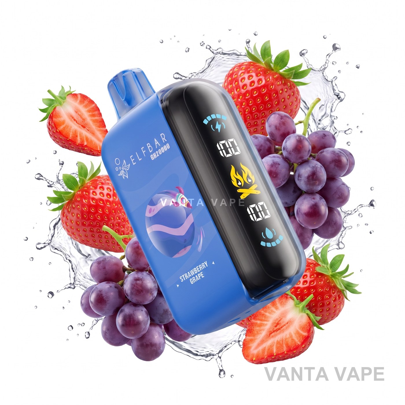 STRAWBERRY GRAPE ELF BAR GH20000