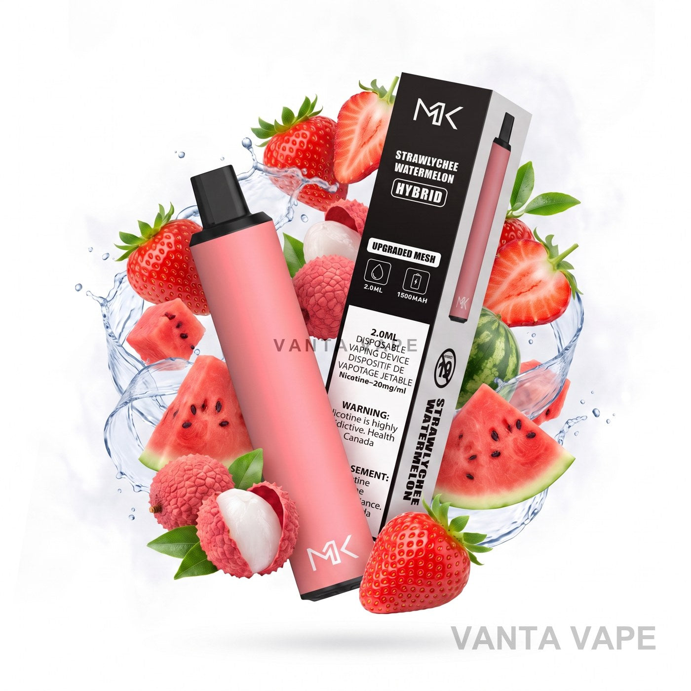 STRAWLYCHEE WATERMELON MASKKING HYBRID 3000