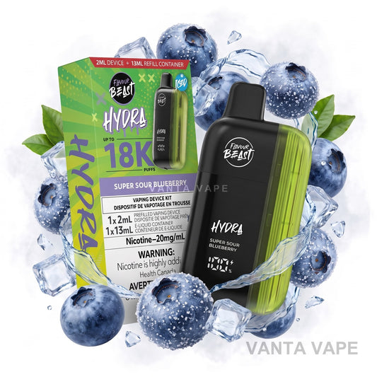 SUPER SOUR BLUEBERRY FLAVOUR BEAST HYDRA