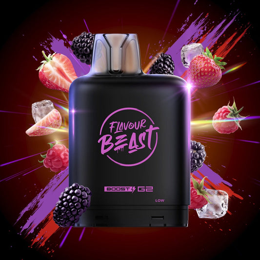 TANGY BERRIES (ICED) LEVEL X BOOST G2 32K POD