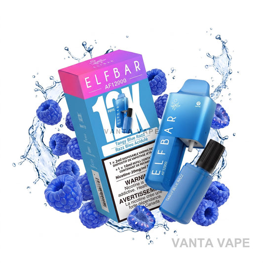 TANGY BLUE RAZZ ELF BAR AF12000