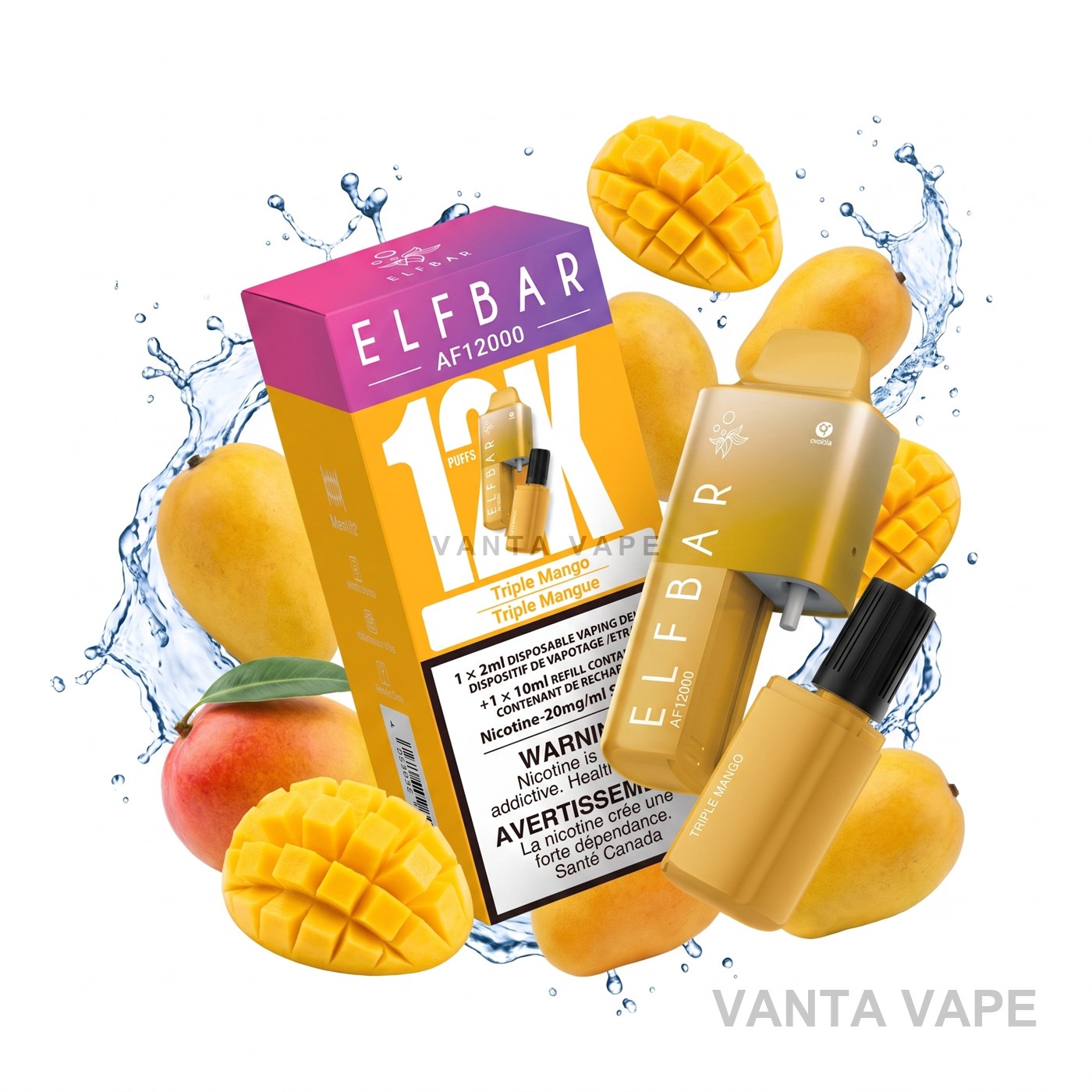 TRIPLE MANGO ELF BAR AF12000