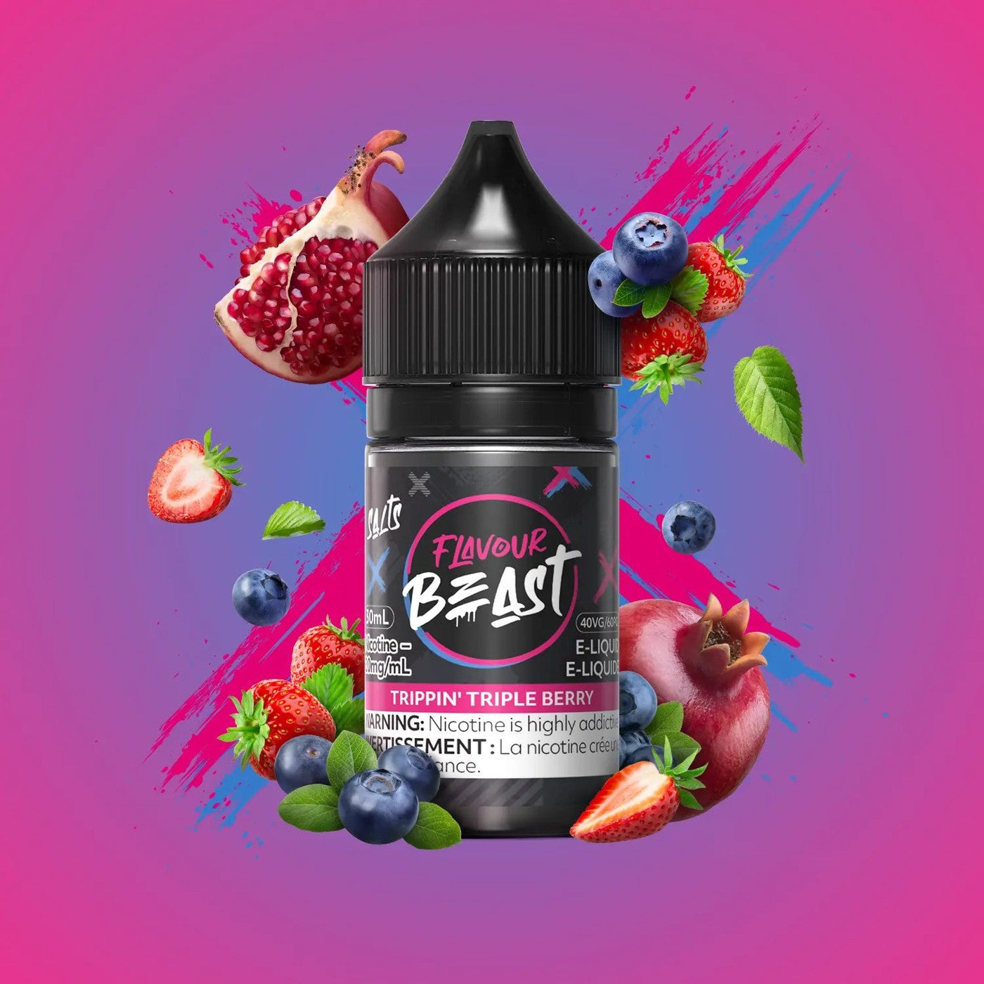 TRIPPIN' TRIPLE BERRY FLAVOUR BEAST