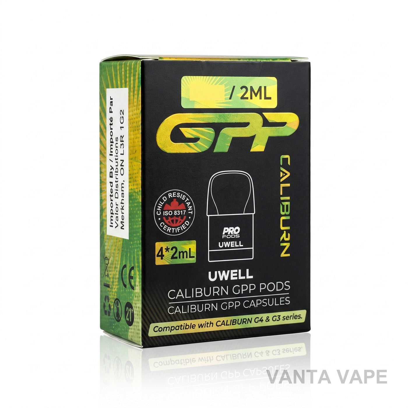 UWELL CALIBURN GPP REPLACEMENT PODS (CRC)