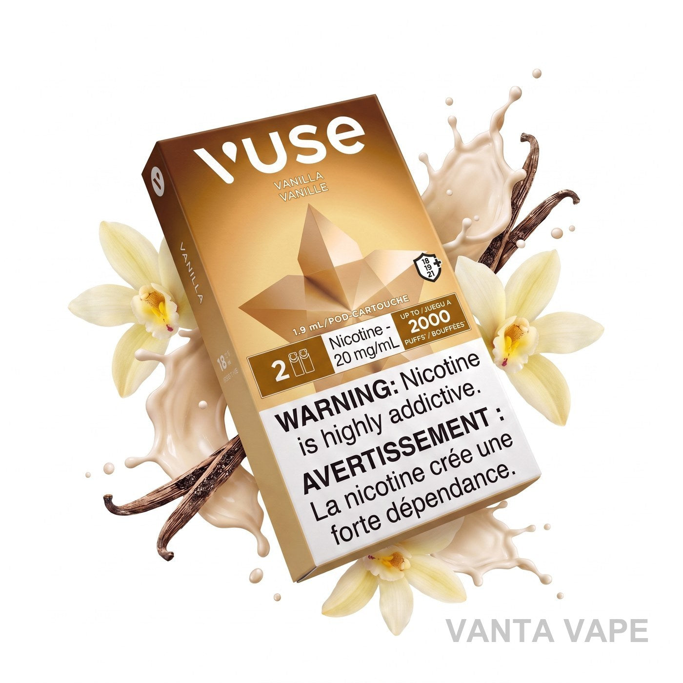 VANILLA VUSE POD PACK