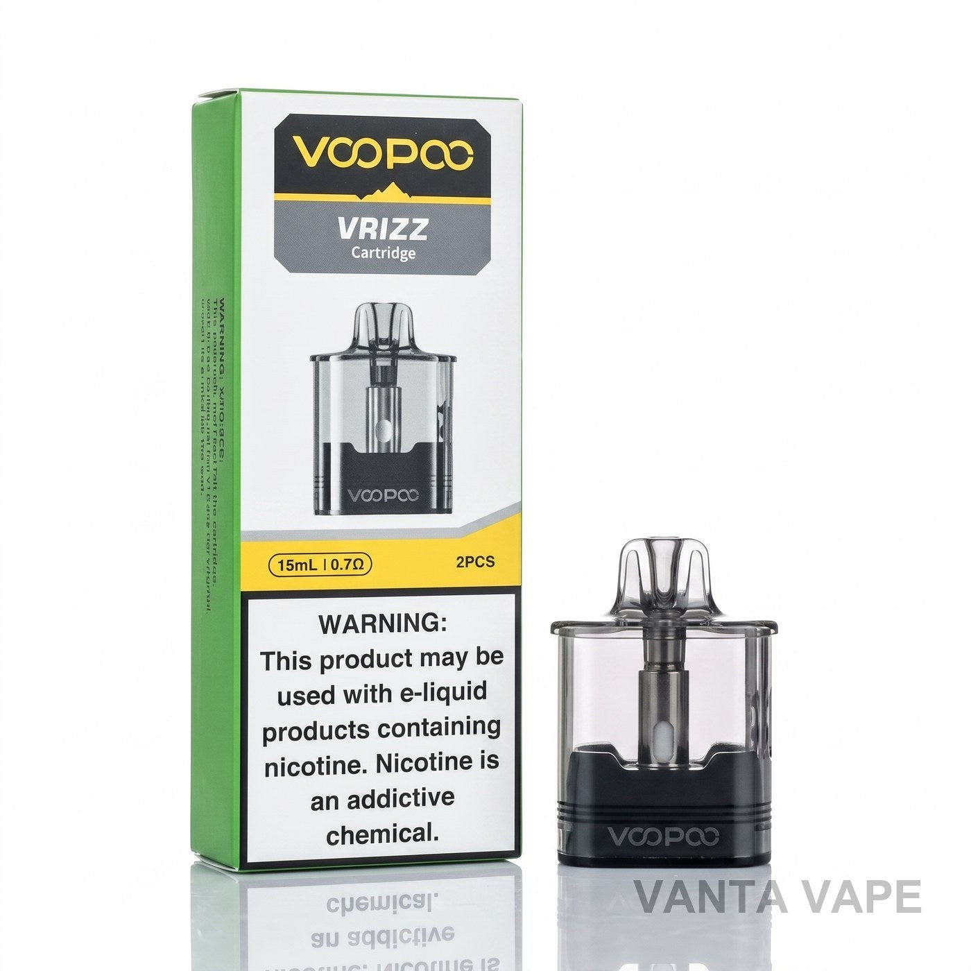 VOOPOO VRIZZ REPLACEMENT PODS (CRC)